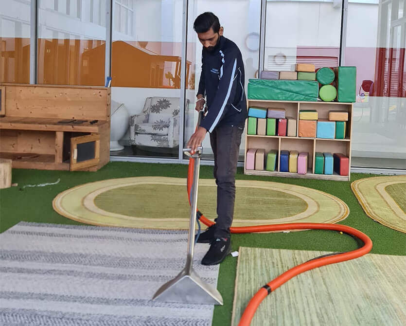 professional carpet steam cleaning service